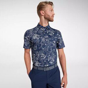VRST Men's Pivot Printed Polo